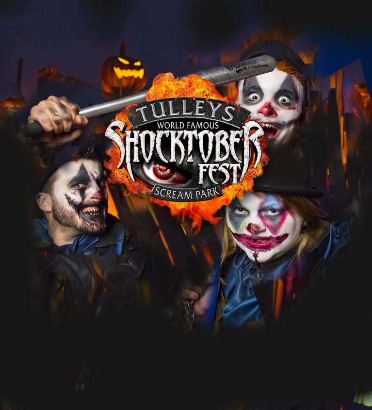 Tulleys Shocktober Fest, Halloween Entertaiment, PYO Pumpkins